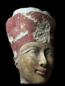 Queen Hatshepsut head made of Solid stone, Rare replica for Hatshepsut sculpture - Image 8