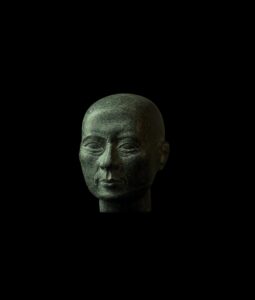 Pharaoh Psamtik Head statue made of Diorite stone. - Image 8