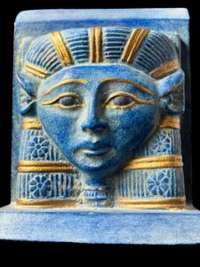 Manifest Handmade Goddess Hathor Statuette , Statue for the Egyptian Goddess Venus - Image 8