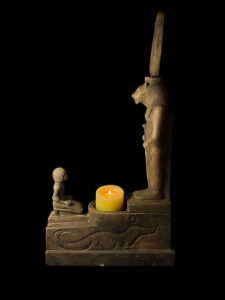 Egyptian Goddess Sekhmet Statue: Ancient Lion Goddess of War - Image 8