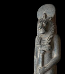 Goddess Sekhmet statue made in Egypt from Solid stone - Image 8