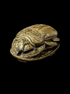 Egyptian Scarab, The decorative Good luck scarab in Ancient Egypt. - Image 8