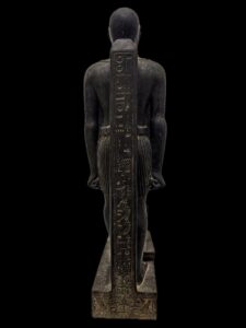 Egyptian Prince Horemakhet Statue with Cobra Goddess Replica - Image 8