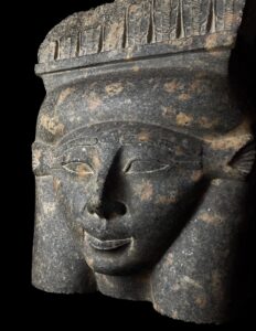 Handmade Granite Goddess Hathor Statue: Egyptian Altar Decor - Image 8