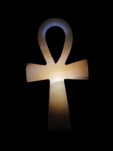 Alabaster Ankh Key of Life: Egyptian Wall Hanging - Image 8