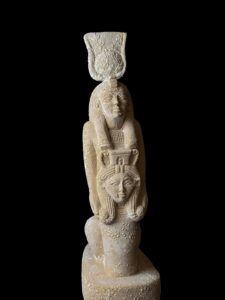 Double Goddess Hathor faces with Cobra Goddess Body as a symbol of protection and love. - Image 8