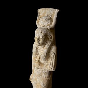 Goddess Hathor statue with flails. - Image 8