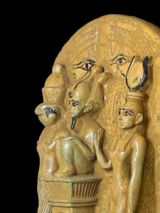 Triad of Osorkon: Osiris, Isis, & Horus - Image 8