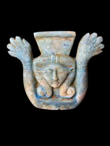 Manifest Handmade Goddess Hathor Statuette , Statue for the Egyptian Goddess Venus - Image 8