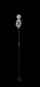 150cm Abanus Wood Was Scepter: Egyptian God Horus Power Staff - Image 8