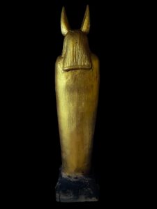 Rare Stone Anubis Statue: Egyptian God Statuette - Image 8