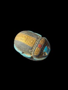 old Egyptian Scarab, The decorative Good luck scarab in Ancient Egypt. Scarab beetle Egypt - Image 8