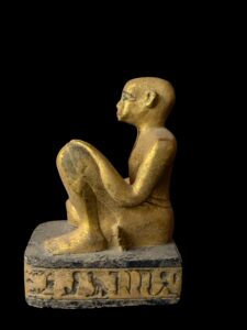 Vizier Hor Statue: Ancient Egyptian Art, Third Intermediate Period - Image 8