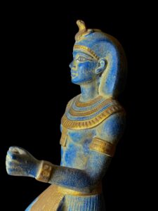 King Tutankhamun Ka Statue: Egyptian Guardian Stone Sculpture - Image 8