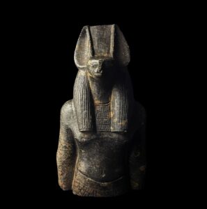 Hand Carved Granite Anubis Statue: Egyptian Home Decor - Image 8