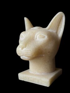 Ancient Egyptian Goddess Bastet statue, Home decor statues made in Egypt - Image 8