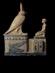 Egyptian God Ra/Horus Replica Statue - Museum Art Artifact - Image 8