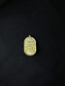 Egyptian Scarab pendant necklace, The decorative Good luck scarab in Ancient Egypt. - Image 8