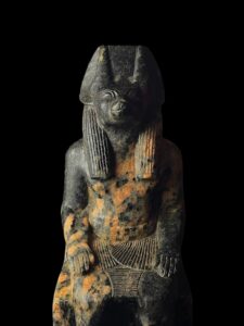 Granite Anubis Statue: Rare Egyptian God Statuette - Image 8