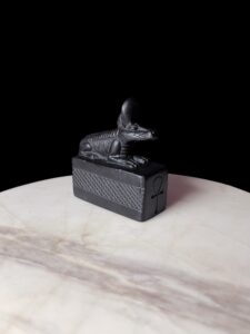 Sobek Amulet: Egyptian Crocodile God Pendant, Natural Stone - Image 8