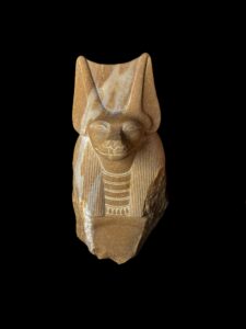 Quartz Egyptian God Anubis Statue: Afterlife Decor - Image 8