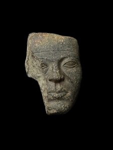 head of King Senusret III made of Rare stone - Image 8