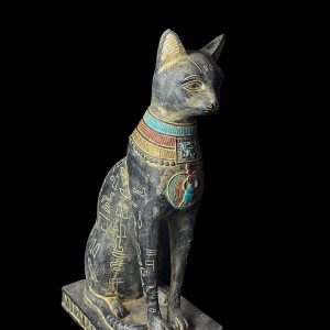 Ancient Egyptian Goddess Bastet statue, Home decor statues made in Egypt - Image 8