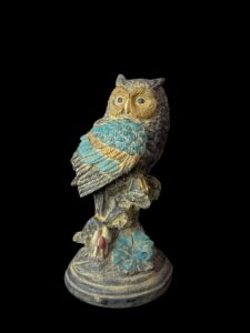 Egyptian Owl Sculpture: Ancient Art Replica - Image 8