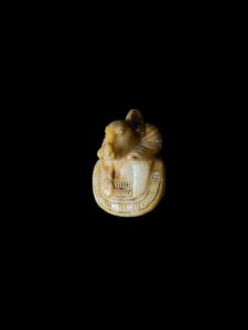 Egyptian God Amun Amulet: Museum Replica - Image 8