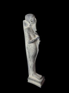 Handcrafted God Ptah Statue: Rose & Black Granite Replica - Image 8