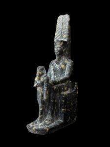 Egyptian God Amun Statue: Museum Replica - Image 8