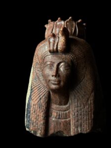 Granite Queen Tuya Statue with Cobra Crown - Image 8