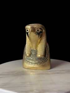 Egyptian God Horus Statue: Falcon God of the Sky, Fiberglass Art - Image 8