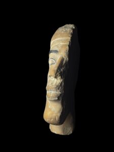 Handmade Egyptian King Akhenaton Statue: Solid Stone Sculpture - Image 8