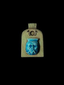 Hand-Carved God Bes Amulet Pendant: Unique Egyptian Necklace - Image 8