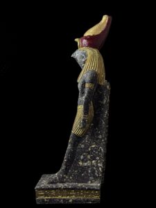 Granite Egyptian God Horus Statue - Image 9