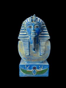 Egyptian King Tutankhamun Statue: Museum Replica - Image 9