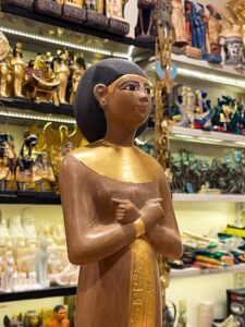 Museum Egyptian King Tutankhamun Statue - Image 9