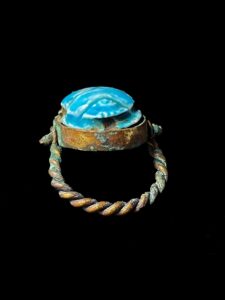 Handmade Egyptian Scarab Ring - Image 9