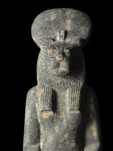 Goddess Sekhmet statue made in Egypt from Solid Granite stone - Image 9