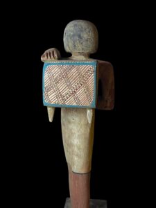Egyptian Wooden Bearer Statuette Replica: Niankhpepi Tomb, 6th Dynasty - Image 9