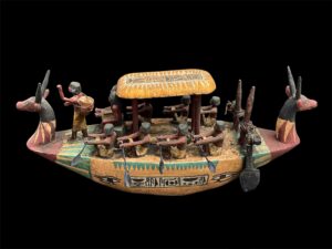 Egyptian Museum Ship: Royal King's Memorial Procession Replica - Image 9