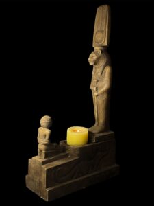 Egyptian Goddess Sekhmet Statue: Ancient Lion Goddess of War - Image 9