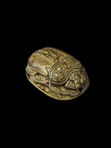 Egyptian Scarab, The decorative Good luck scarab in Ancient Egypt. - Image 9