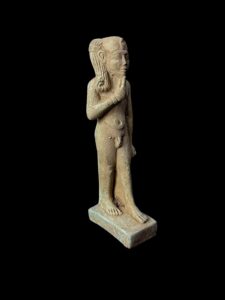 Harpokrates Statue: Horus the Child, Egyptian God Replica - Image 9