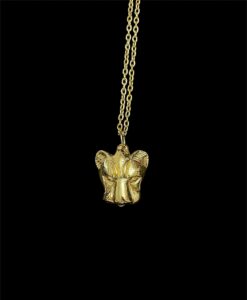 Brass Leopard Pendant: King Tutankhamun Necklace - Image 9