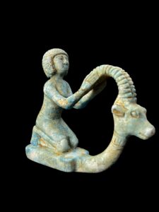 Hand Carved Egyptian Museum Replica Statue - Image 9