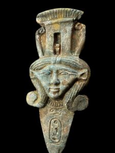 Manifest Handmade Goddess Hathor Statuette , Statue for the Egyptian Goddess Venus - Image 9