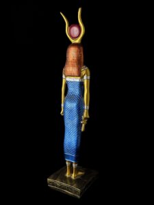 Manifest Handmade Goddess Hathor Statuette , Statue for the Egyptian Goddess Venus - Image 9