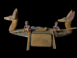 Egyptian Museum Ship: Royal Coffin Memorial Procession Replica - Image 9